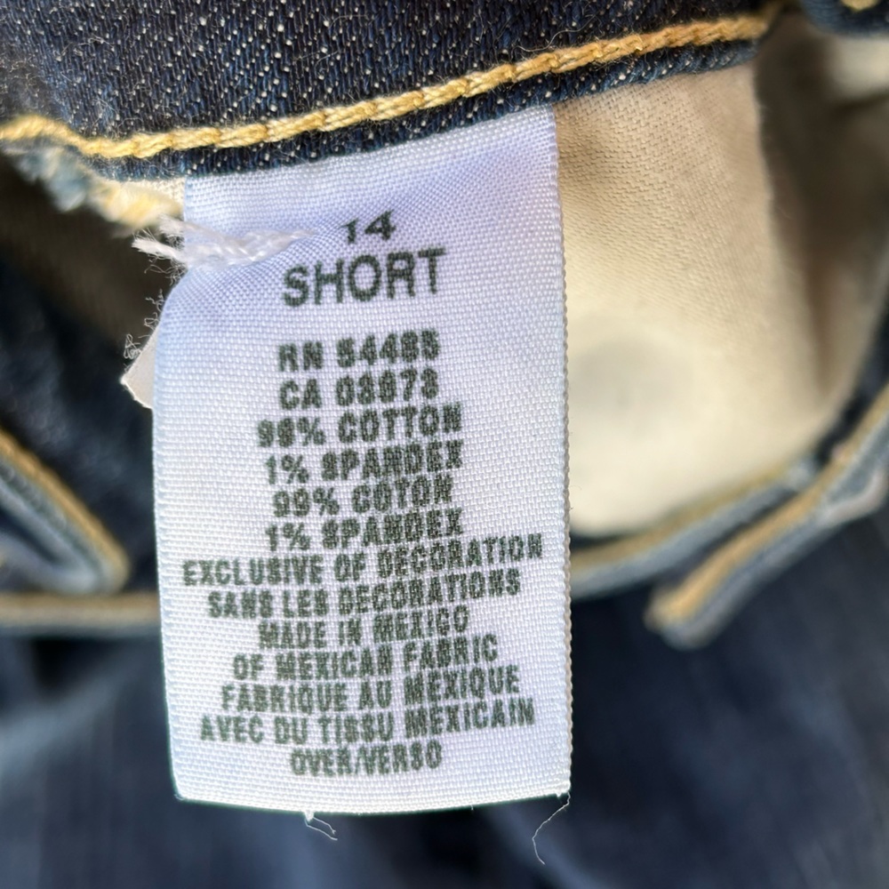 American Eagle Favorite Bootcut Jeans Size 14 Short - Picture 9 of 12